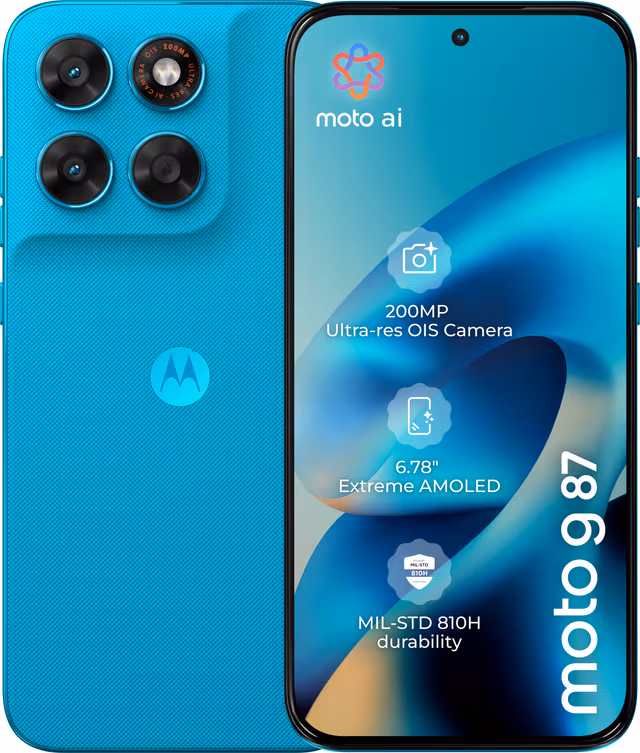 Motorola Moto G87 smartphone 12/256GB (blå)
