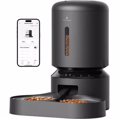 Petlibro GRANARY WIFI DUAL FOOD TRAY BLACK