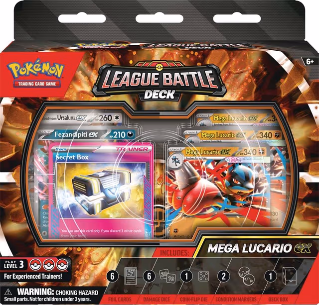 Pokemon TCG Mega Lucario EX League Battle Deck