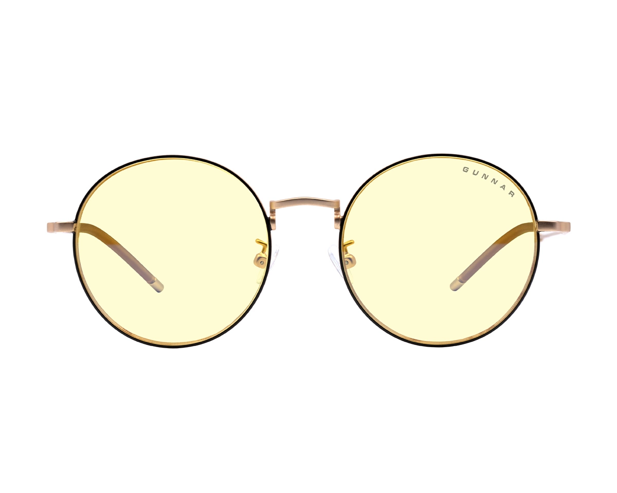 Gunnar Optiks Ellipse - Svart/Guld - Amber