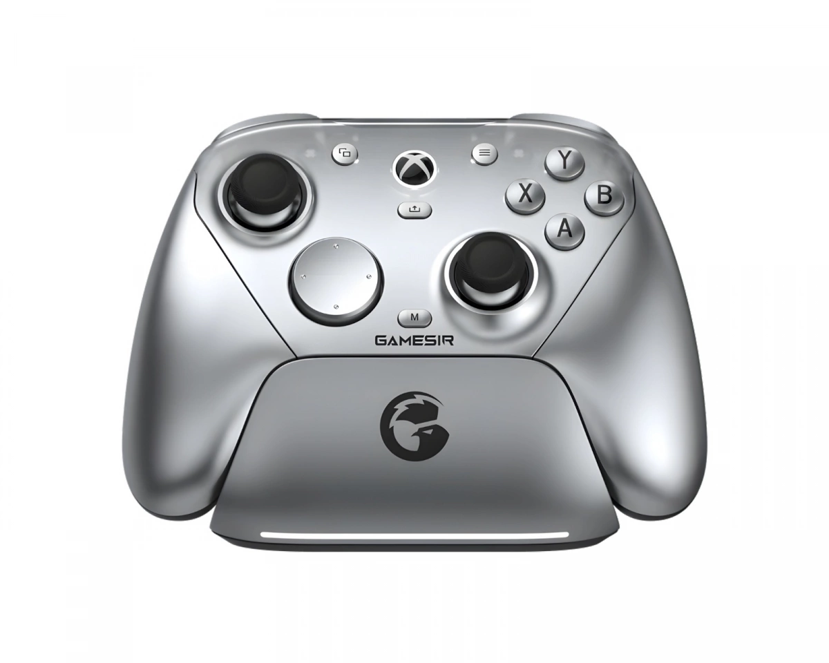 GameSir G7 PRO HE Tri-Mode Trådlös Handkontroll - Semi Silver