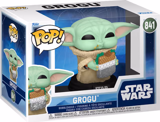 Funko POP! Mandalorian & Grogu - Grogu with Food figur