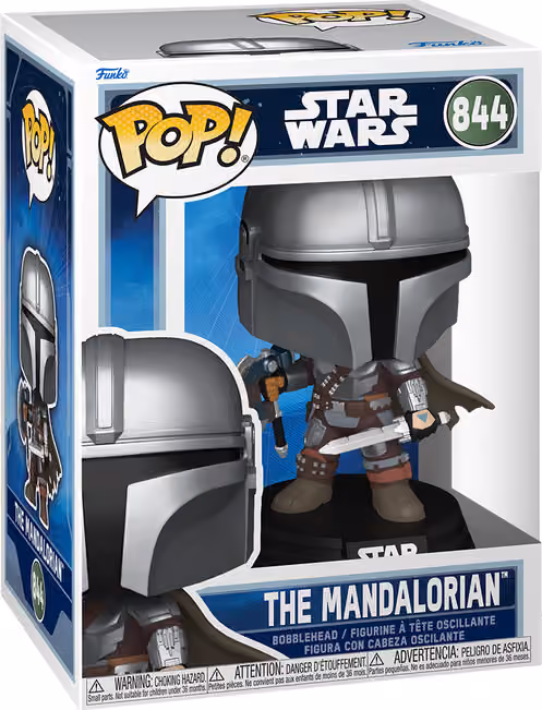 Funko POP! Mandalorian & Grogu - Mandalorian Dual Wield figur