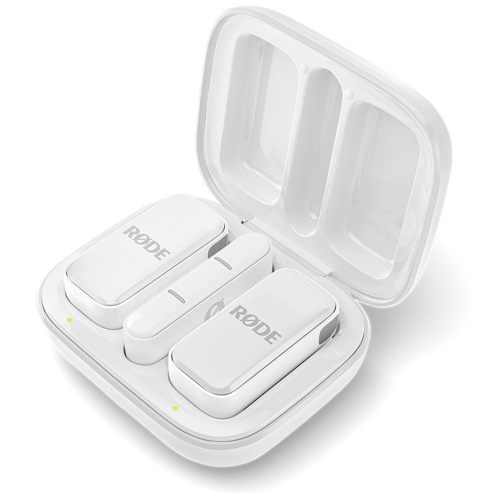 Rode Wireless Micro Lightning -trådlös mikrofonsystem, vit