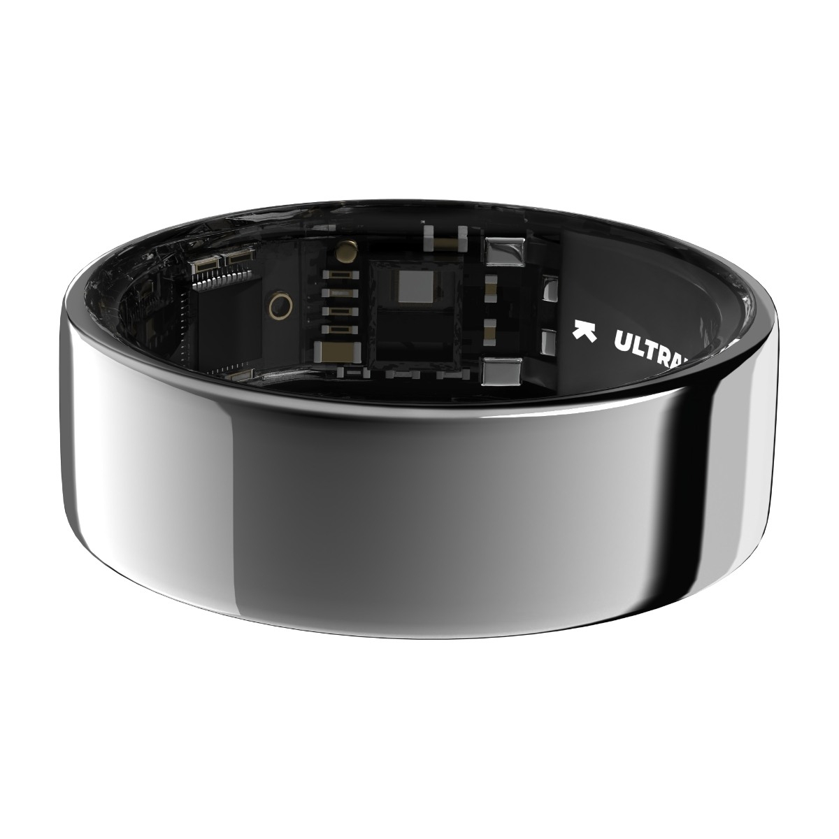 ultrahuman ring air smart ring str 12 silver b grade