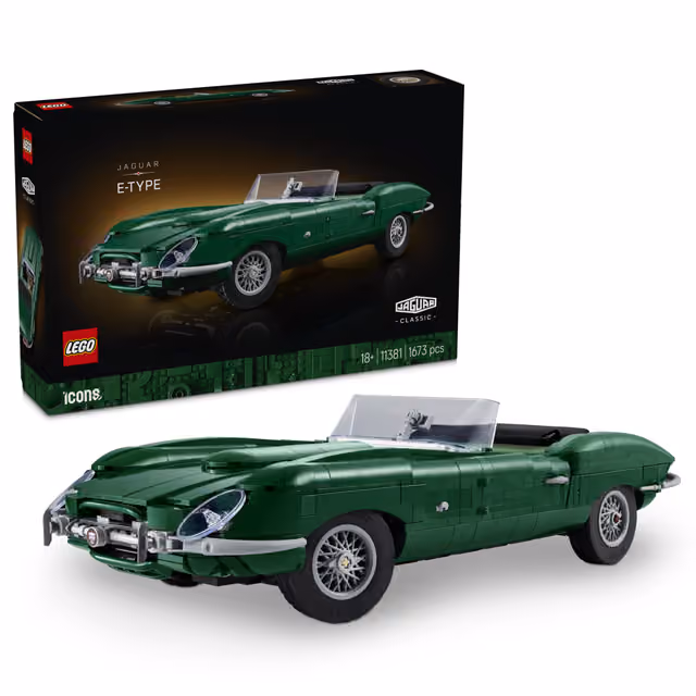 LEGO Icons Jaguar E-Type 11381