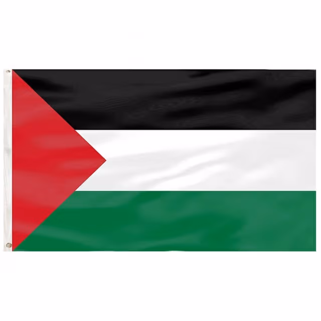Palestina Flagga 90x150cm Banderoll Utomhus Inomhus Festdekoration