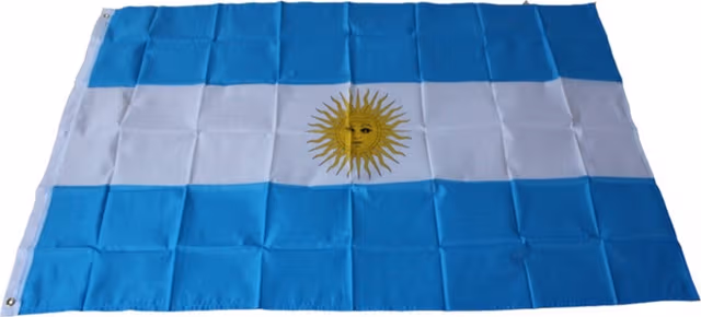 Argentina Flagga 90x150cm Banderoll Utomhus Inomhus Festdekoration