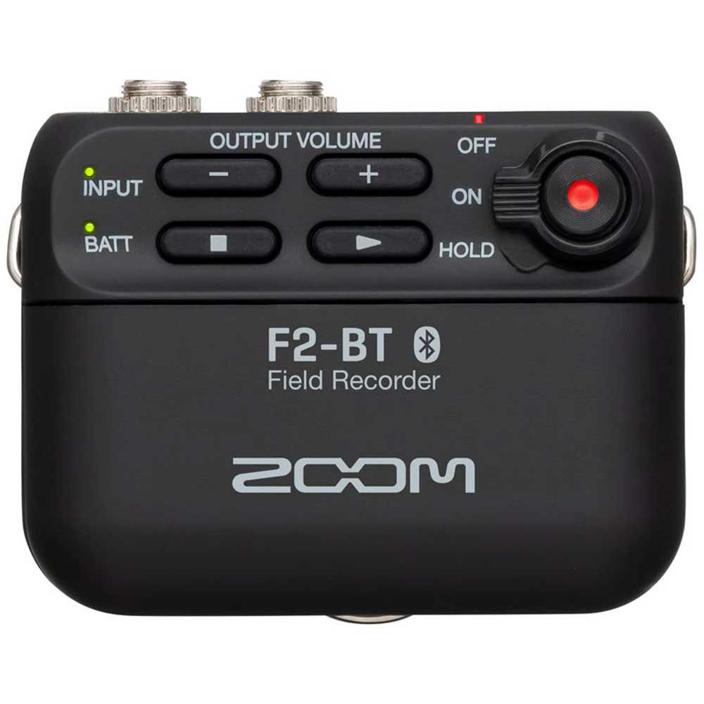 Zoom F2-BT 32-bit Field Recorder ljudinspelare, svart