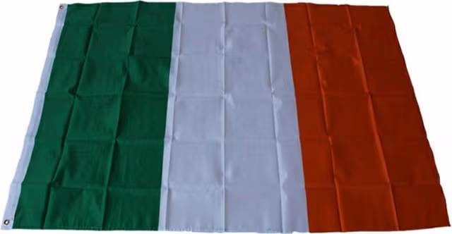Irland Flagga 90x150cm Banderoll Utomhus Inomhus Festdekoration