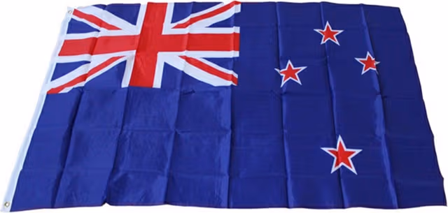 Nya Zeeland Flagga 90x150cm Banderoll Utomhus Inomhus Festdekoration