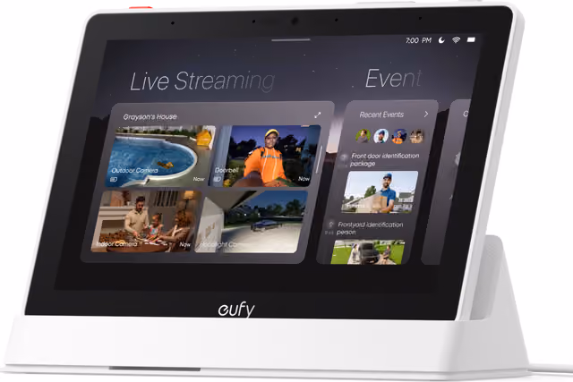 Eufy Smart Display E10 smarta hem-hubb (vit)