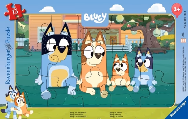 Ravensburger Bluey och hennes familj (12004109)