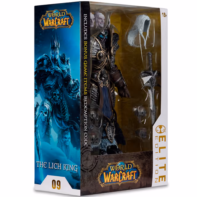 McFarlane World Of Warcraft actionfigur (Lich King, Elite Edition)
