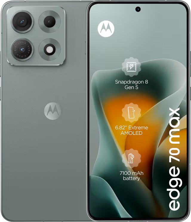 Motorola edge 70 max 256GB/8GB - PANTONE Aqua Grey
