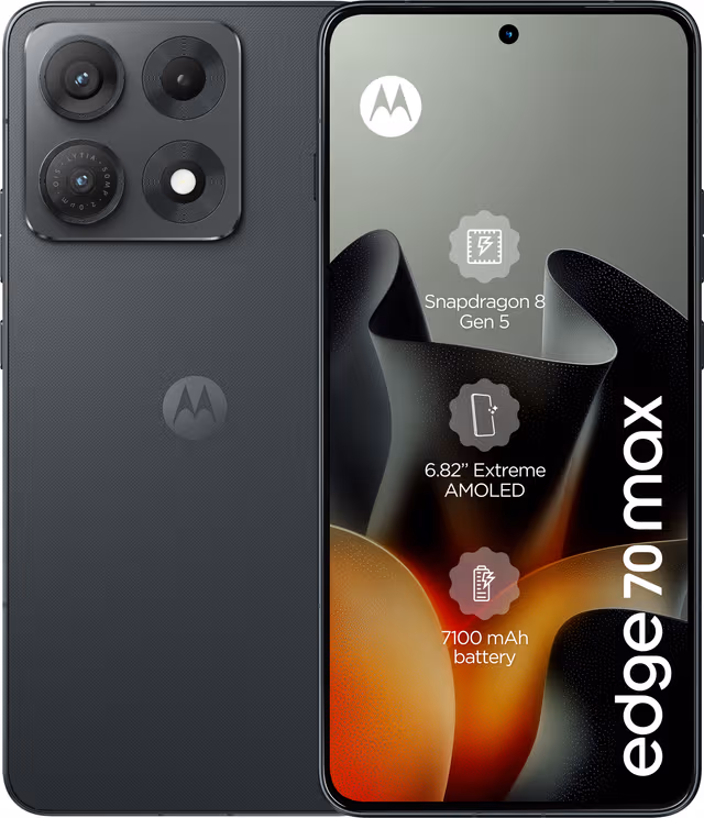 Motorola Edge 70 Max 5G smartphone 8/256GB (Svart)