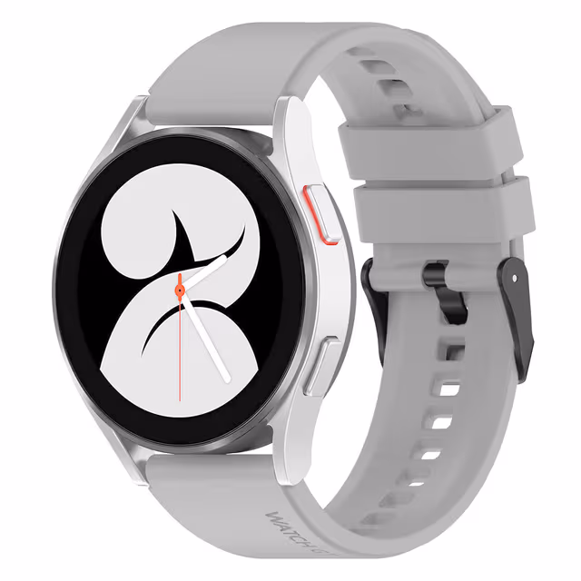 Klockarmband silikon för Huaiwei Watch 4 Pro/GT4 46 mm/GT 3/GT2 Pro/Watch Ultimate LightGrey