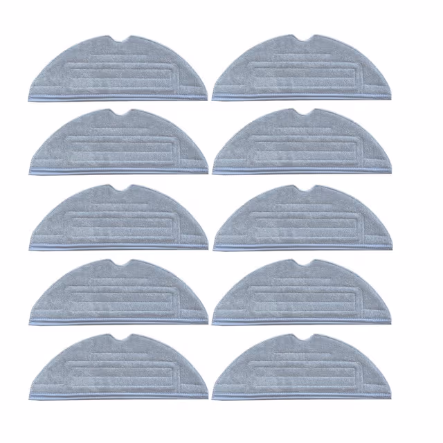 10-pack moppdynor för Roborock S7/S7 Plus/S7 MaxV/S7 MaxV Ultra Grey