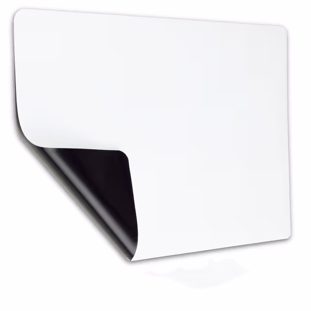 Magnetisk whiteboard för kylskåp A3/A4 – mjuk magnet och torkbar yta White A4