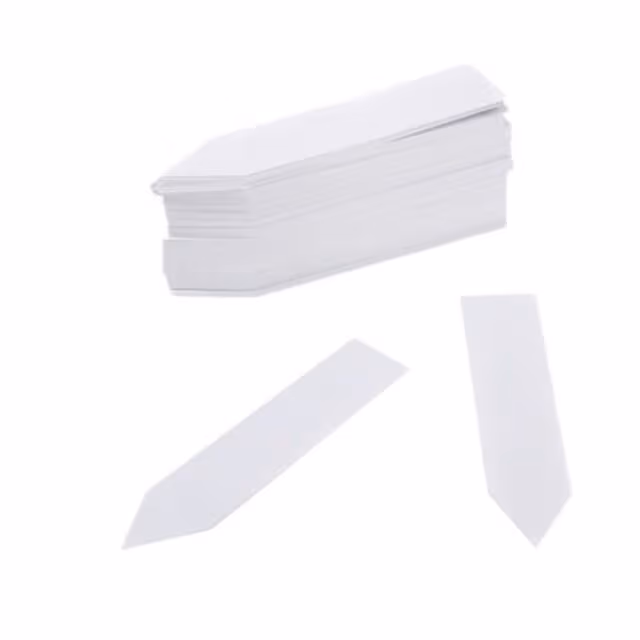 Växtetiketter / Plantskyltar för Enkel Växtidentifiering - 100 pack White