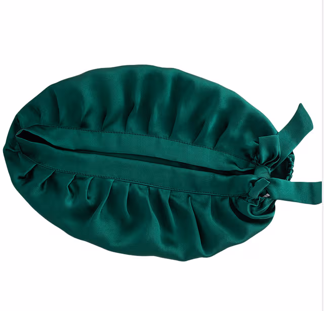 16 Momme Silk Sovmössa Green