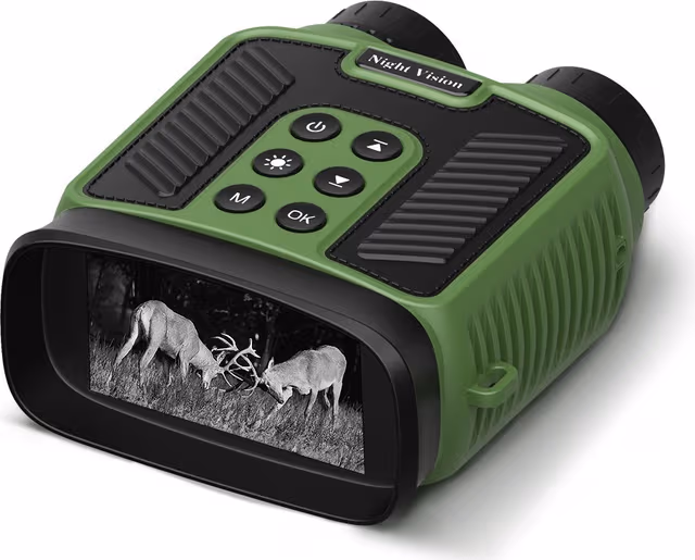 4K Mörkerkikare - Högupplöst Infraröd Digital Teleskop för Camping och Jakt Green