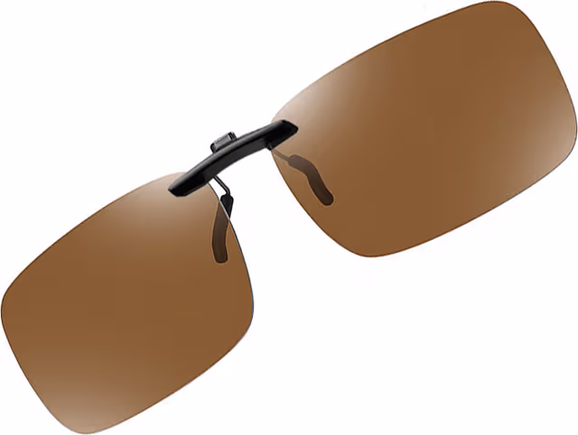 Polariserade Clip-on Solglasögon Brown