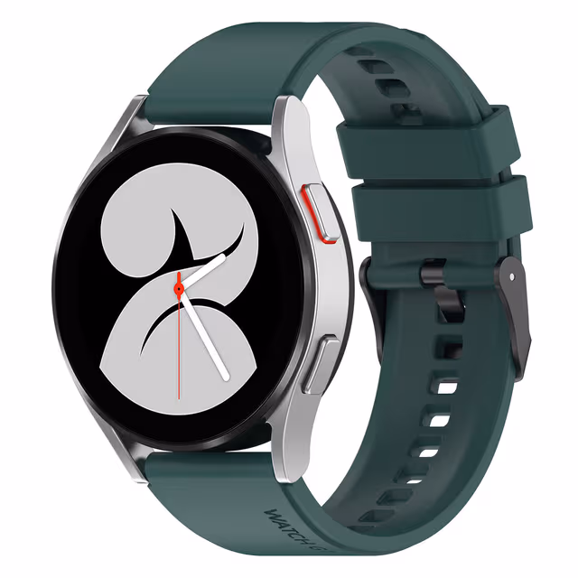 Klockarmband silikon för Huaiwei Watch 4 Pro/GT4 46 mm/GT 3/GT2 Pro/Watch Ultimate Green