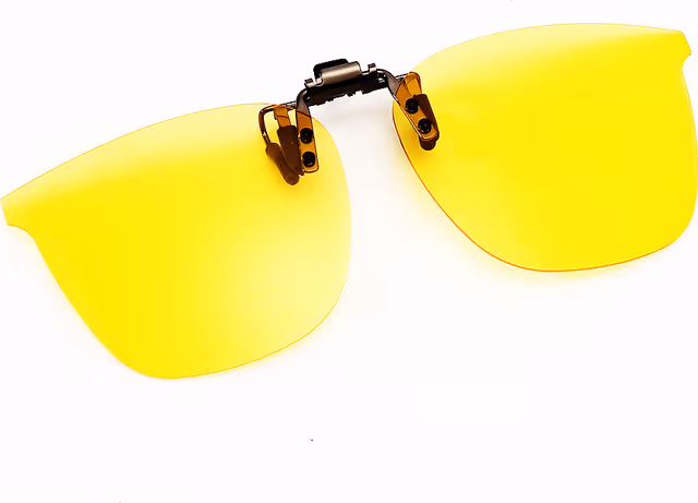 Polariserade Clip-on Solglasögon Yellow
