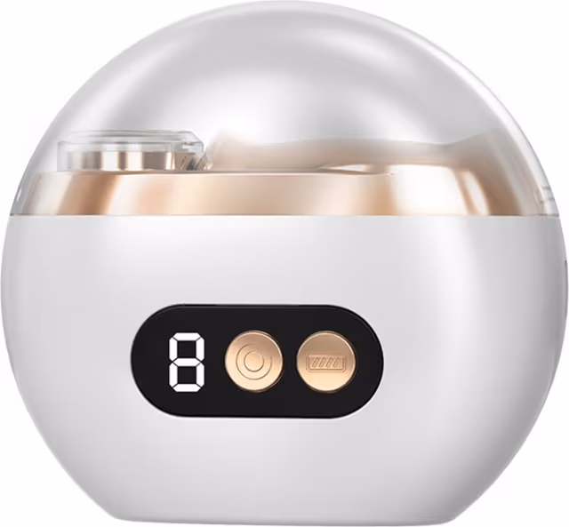 Elektrisk Nagelklippare Trimmar & Polerare - Automatisk Nagelfil med 3 Hastigheter White