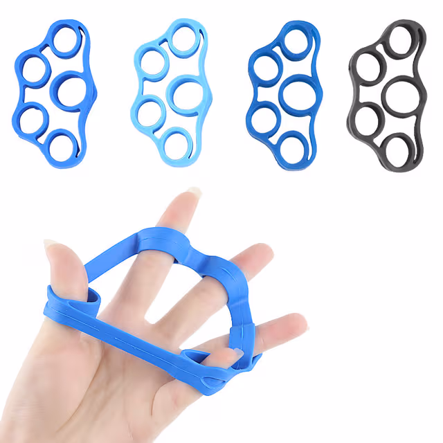 Fingertränare 3/4/5 kg 4-pack MultiColor