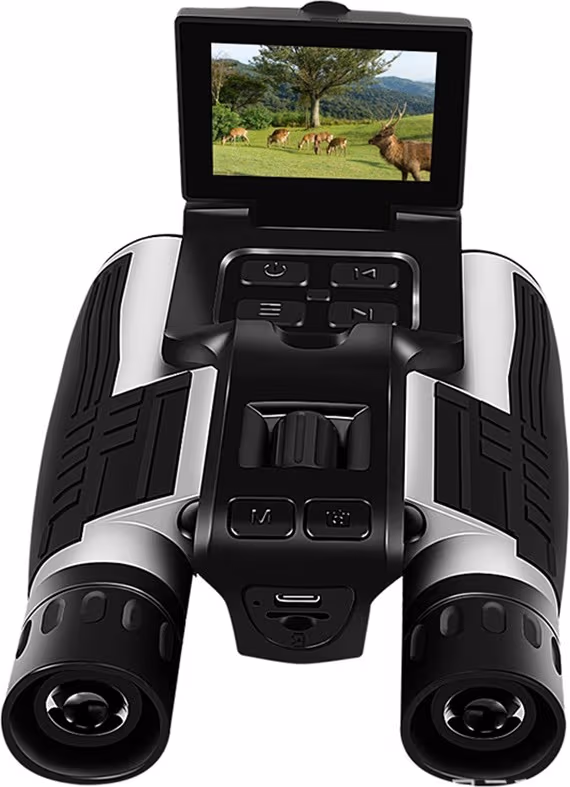 DIGITAL KAMERA KIKARE 12X32: 2.5K VIDEO, 48MP FOTO, 8X ZOOM & IPS SKÄRM