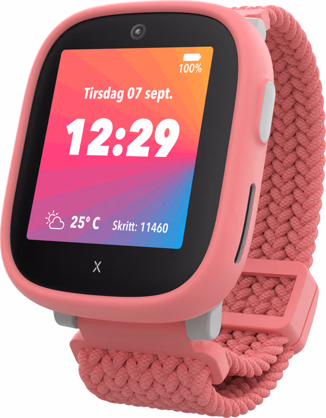 Xplora X6 Play eSIM klockmobil för barn (rosa)