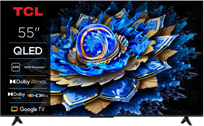 TCL 55" 55T69C / 4K / QLED / 60 Hz / Google TV