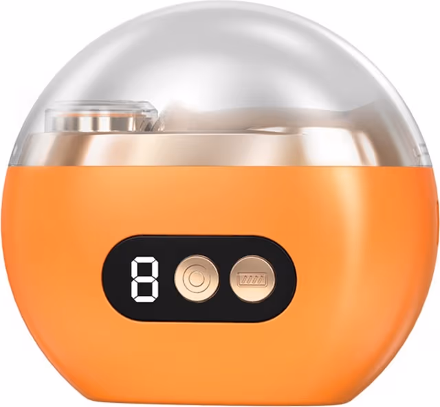 Elektrisk Nagelklippare Trimmar & Polerare - Automatisk Nagelfil med 3 Hastigheter Orange