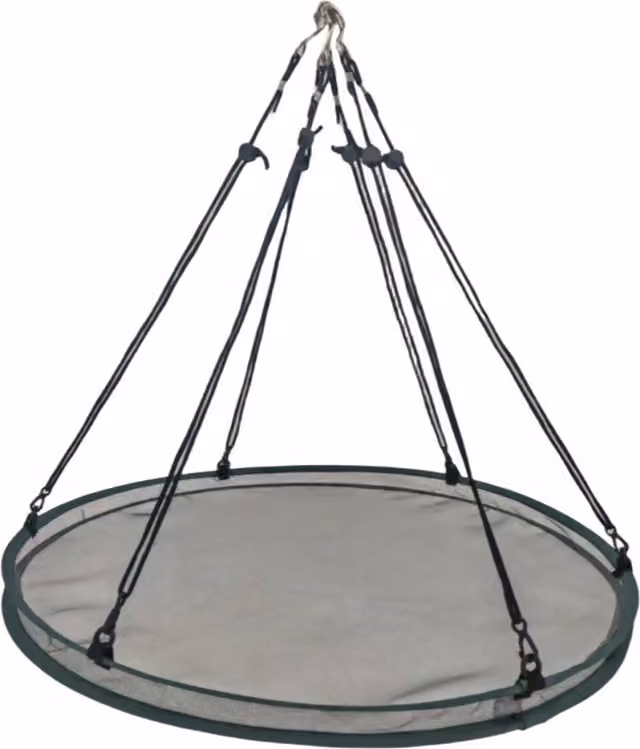 2-pack Utomhus Fågelmatare Fröfångarnät - Fiberglasnät för Hängande Fågelmatare M