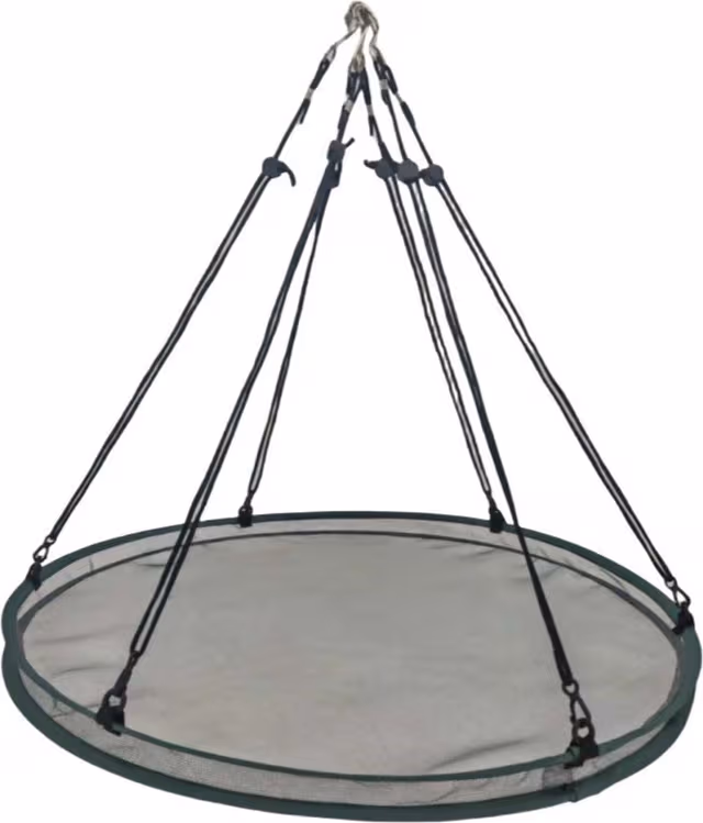 2-pack Utomhus Fågelmatare Fröfångarnät - Fiberglasnät för Hängande Fågelmatare L