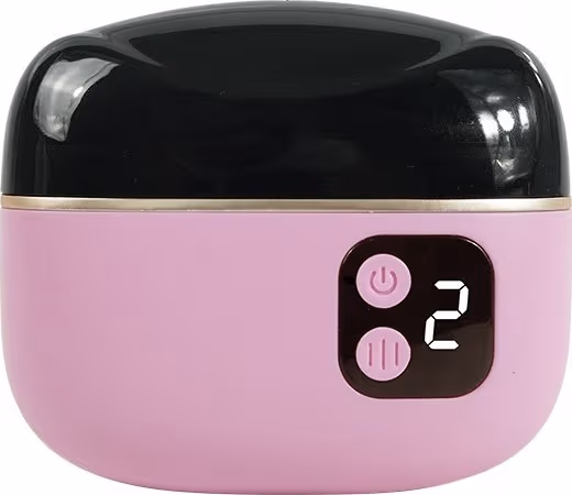 Elektrisk 2-i-1 Nagelklippare Trimmer & Polerare med LED-ljus & Nagelflisuppsamlare Purple