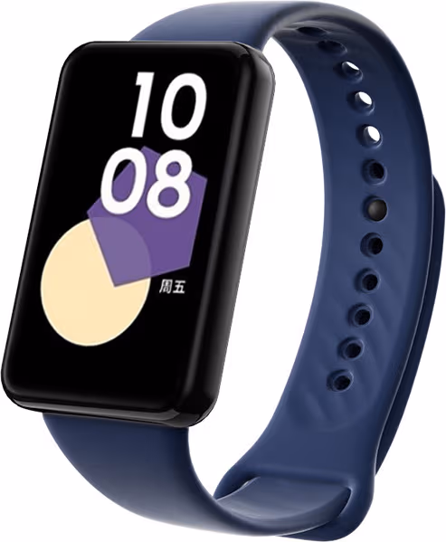 Enfärgad silikonrem för Honor Band 9 Blue