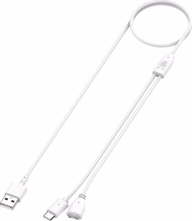 UgBow Laddningskabel för Hundträningshalsband White