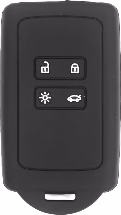 Renault Koleos Nyckelskydd, Skyddande Silikonfodral Black