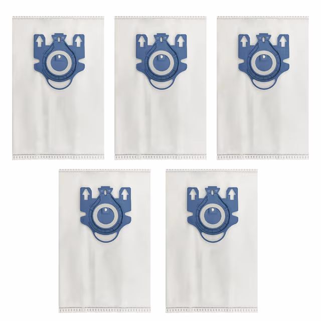 Dammsugarpåsar - 5 pack Blue
