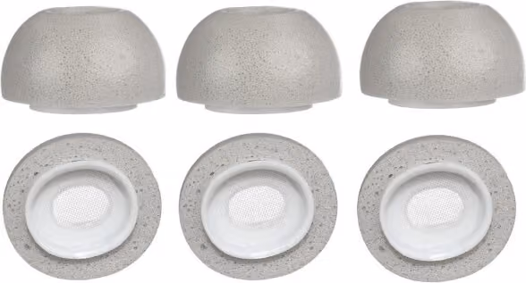 Ersättande öronspetsar i memoryskum för Airpods Pro Headphones 3 par Grey