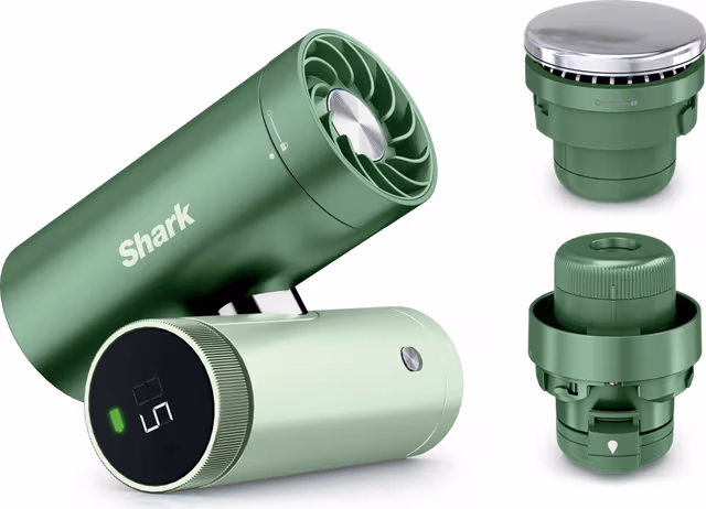 Shark ChillPill 3-in-1 bärbar fläkt (grön)