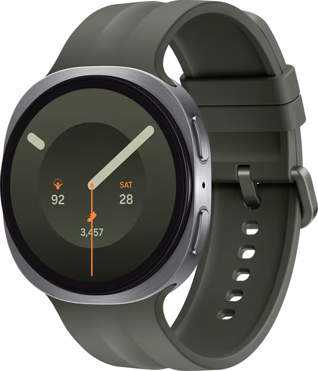 Samsung Galaxy Watch9 44mm LTE - Silver + Green