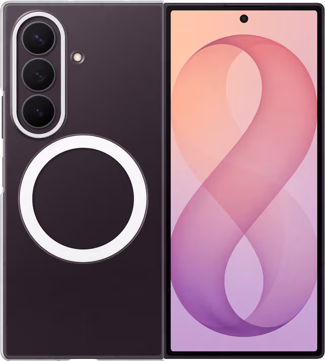 Samsung Galaxy Z Fold8 Ultra Clear Magnet Case - Transparent