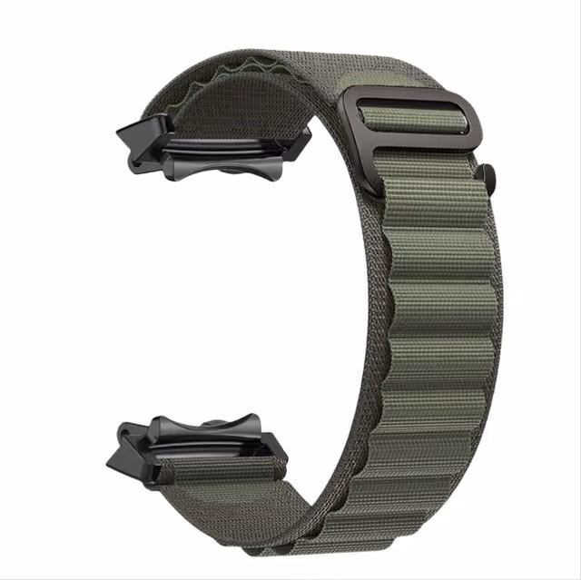Kompatibel med nylonögla för Amazfit T-Rex 2 Green