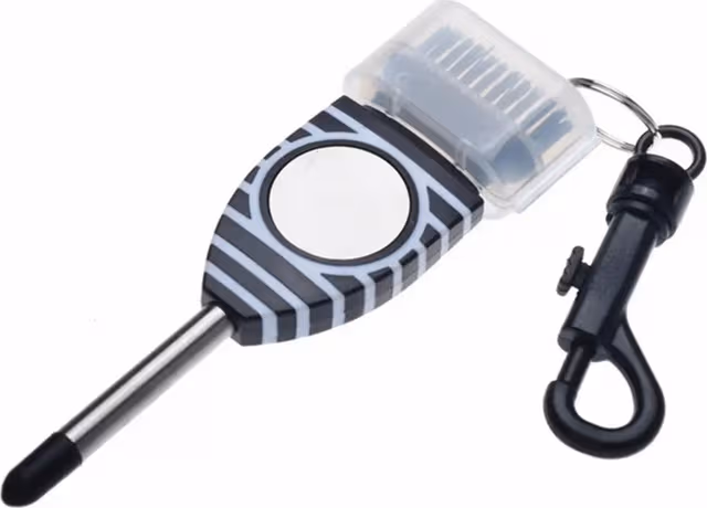 Rengöra Golfklubba Dubbelhövdad Rengöringsborste Groove Cleaning Tool