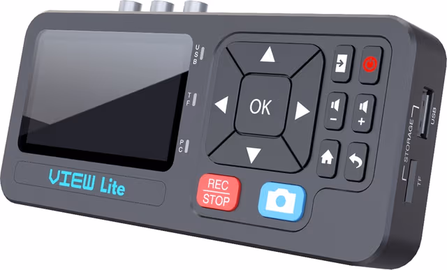 Digital inspelare för inspelning av VHS-band, videobandspelare, DVR, DVD, Hi8, DV-spelare, RCA, CVBS, TV-box, videokamera, spelkonsoler till USB MicroSD-kort, 3"" skärm