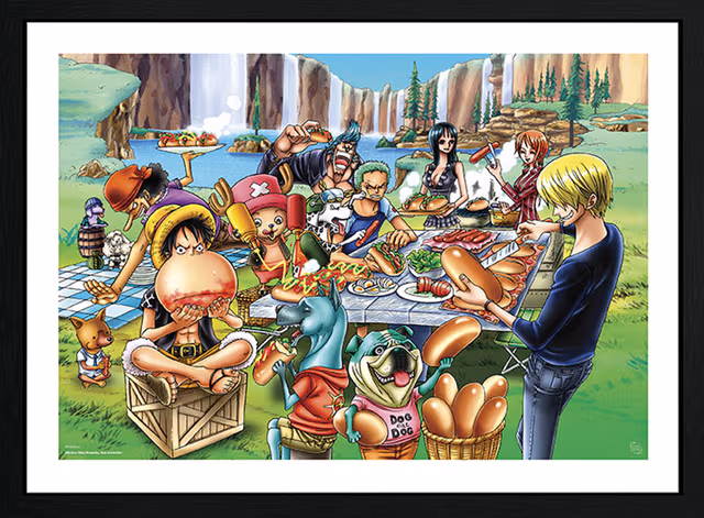 GB Eye One Piece-affisch (Hot-Dog Party)